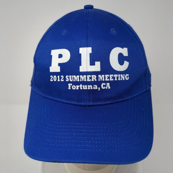 PLC 2012 Summer Meeting Slideback Hat Blue One Size Port Authority - Picture 2 of 8